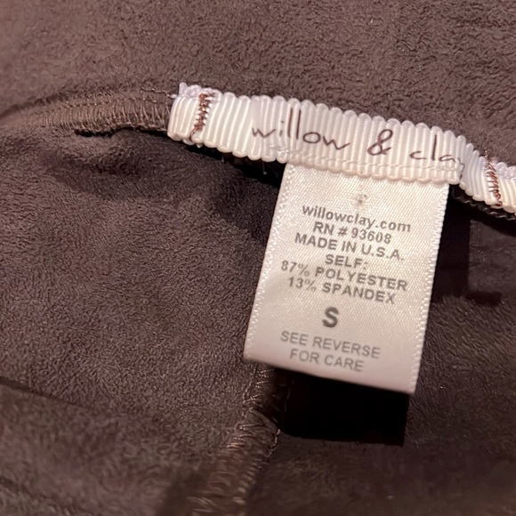 Tuckernuck Pants & Jumpsuits Tuckernuck Reagan Suede Leggings Rich